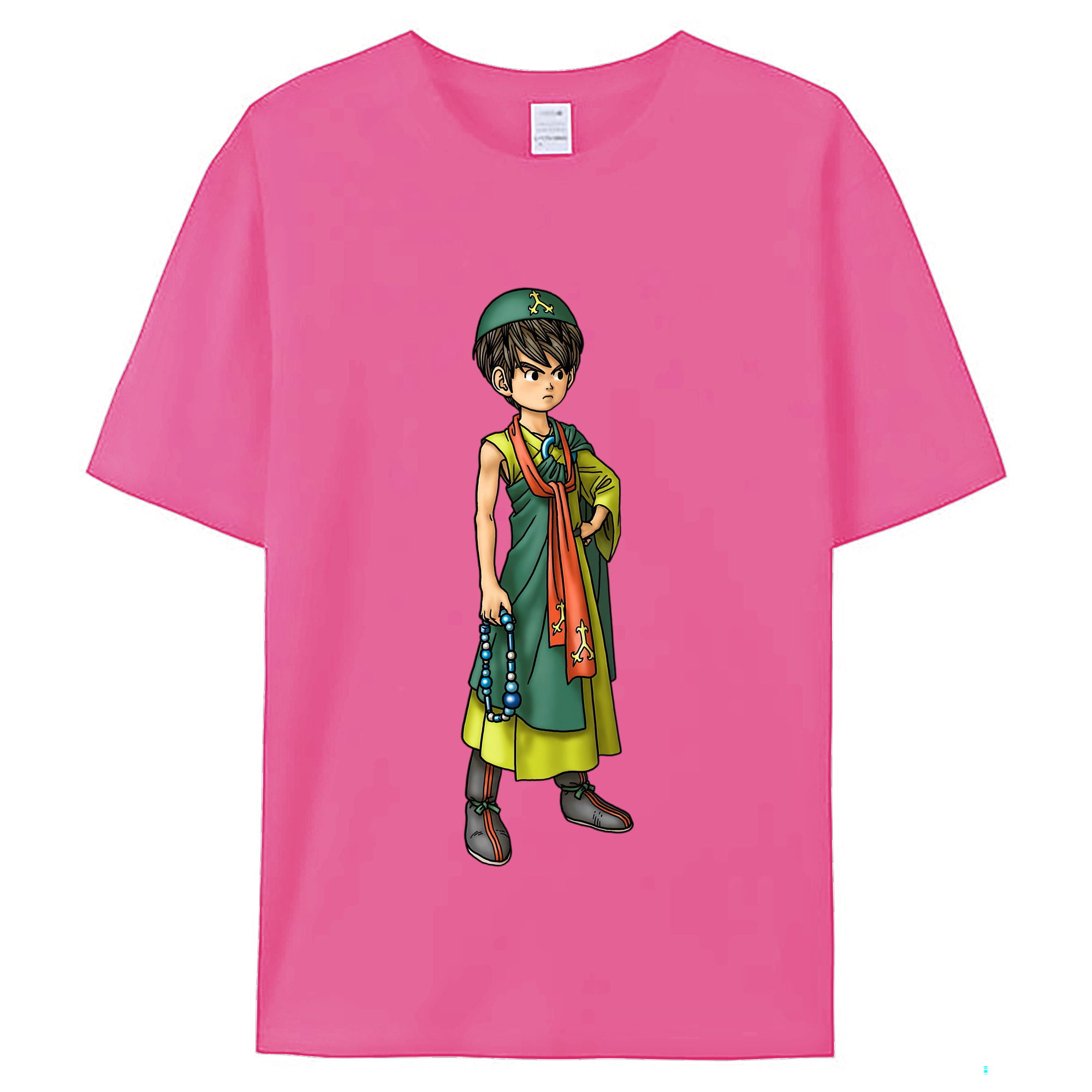 （画像用） ドラゴンクエスト Doragon Kuesuto Dragon Quest レディースカジュアルプリントTシャツ（綿100％）